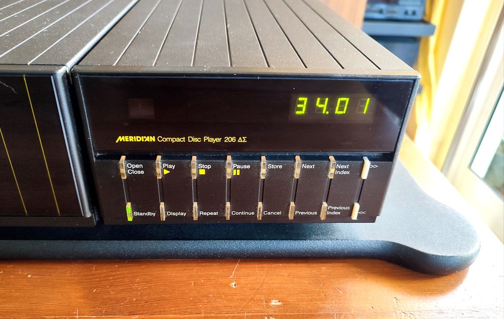 Meridian 206 Leitor de CDs Clássico Muito Estimado!