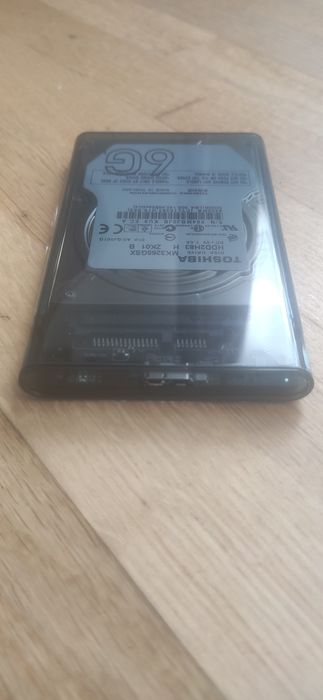 Зовнішній жорсткий диск usb3.0, 2.5 Toshiba 320Gb(28 днів напрацювання