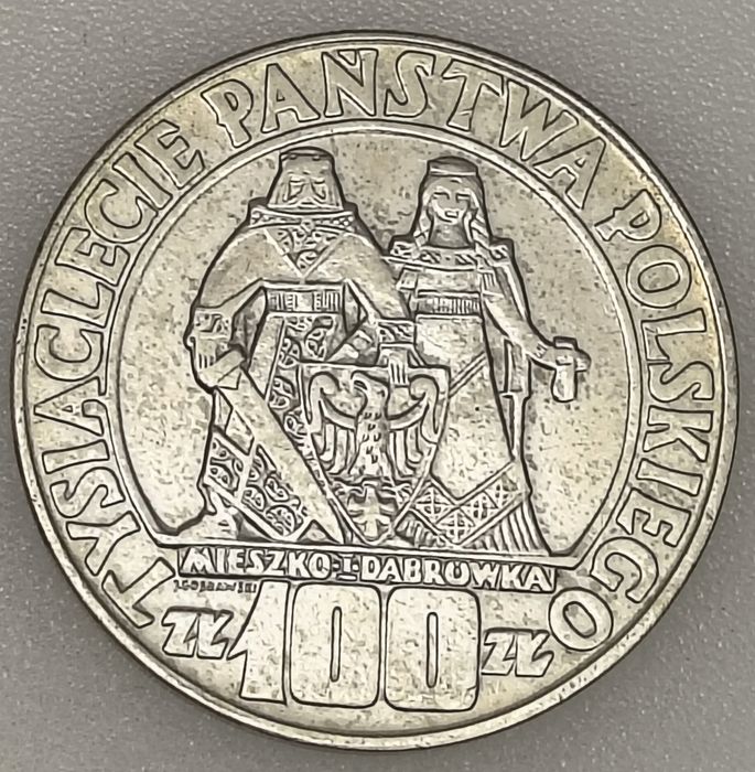 100 zł 1966 rok Mieszko i Dąbrówka