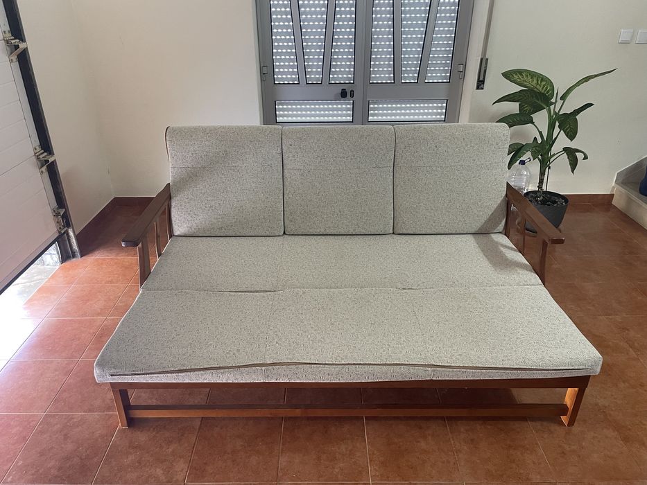 Sofá de 3 lugares extensivel