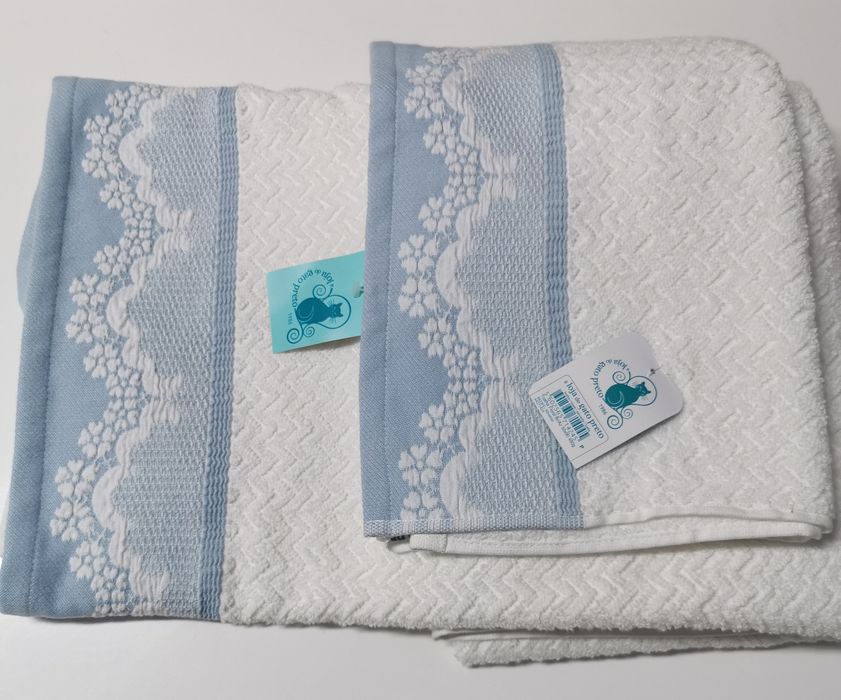 Conjunto toalhas wc-, 3 peças