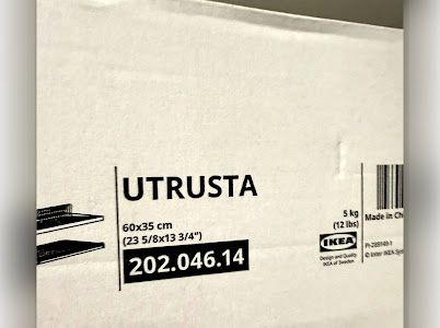 IKEA UTRUSTA — Cesto de Rede 60cm