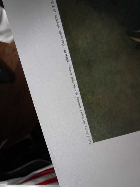 Poster cartaz Gulbenkian Almada Negreiros