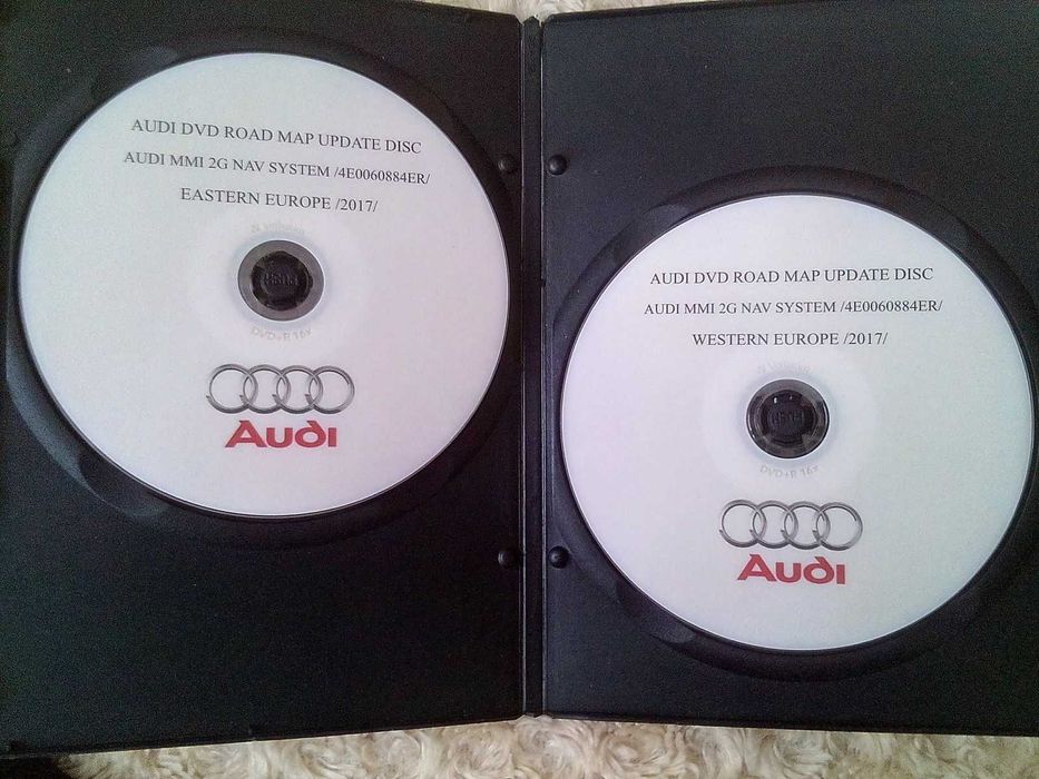 DVD / CD AUDI - Atualização GPS / Navegação