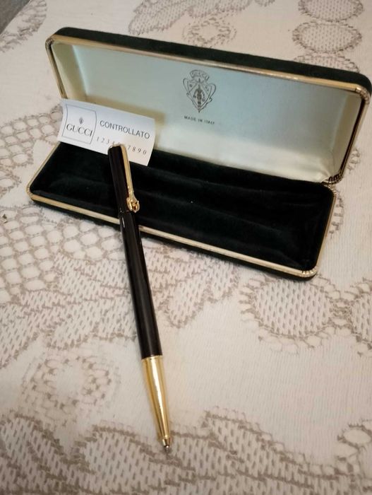 Conjunto de canetas antigas Gucci, Waterman e Parker