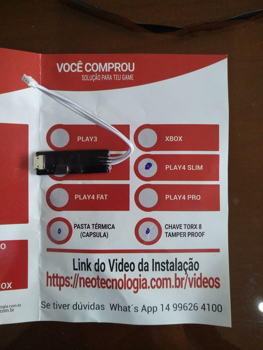 Kit refrigeração/ventilação PlayStation 4 PS4 NeoTecnologia