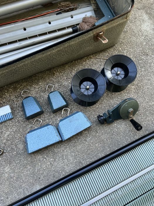 Maquina fazer malhas Erka completa