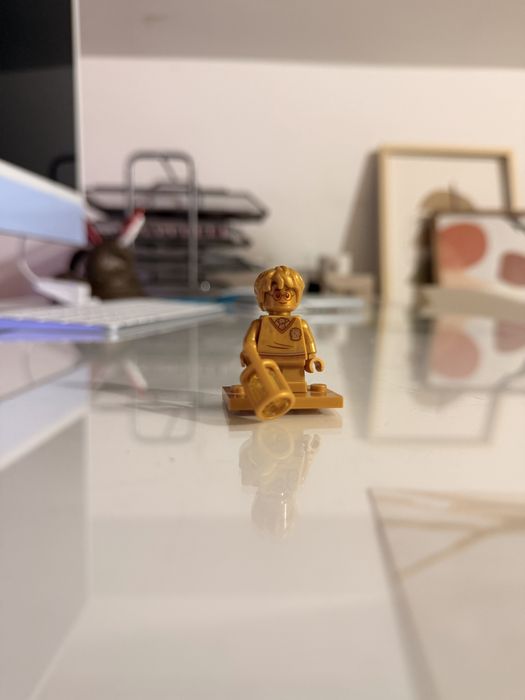 Boneco harry potter dourado