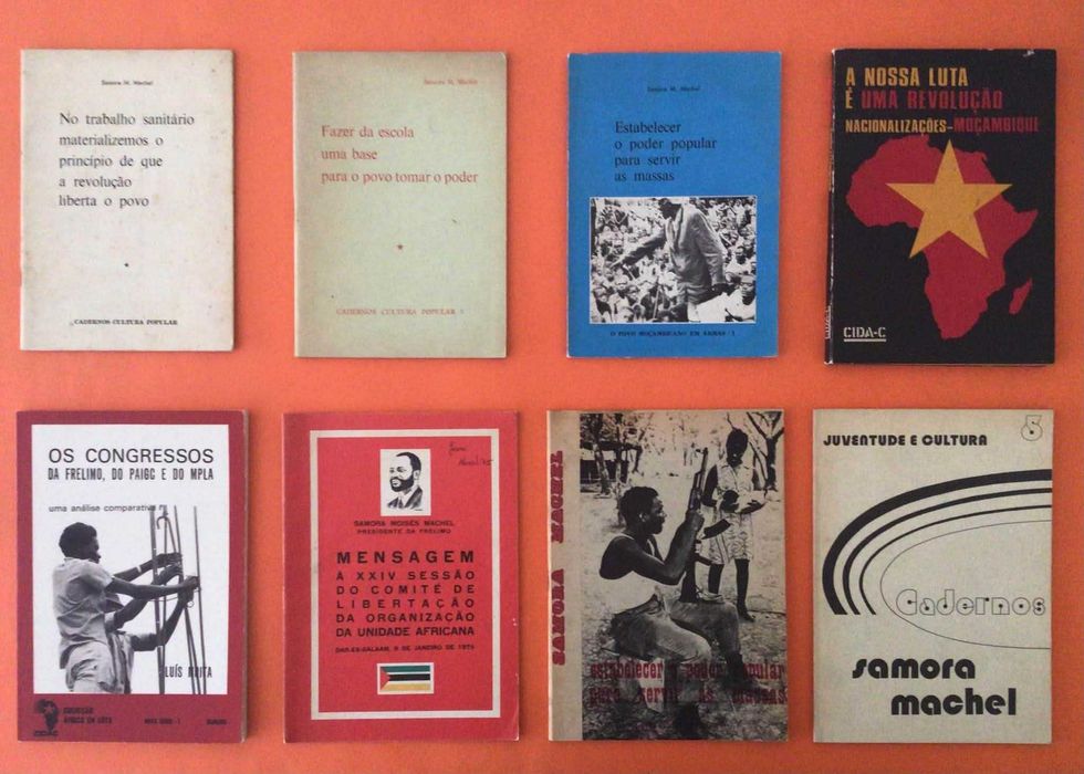 Moçambique & FRELIMO - Lote de 34 Livros de SAMORA MACHEL - Raros