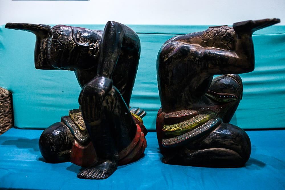 2 Suportes de mesa de centro