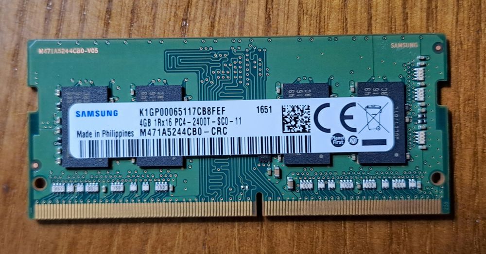 Memória RAM Samsung DDR4 4GB