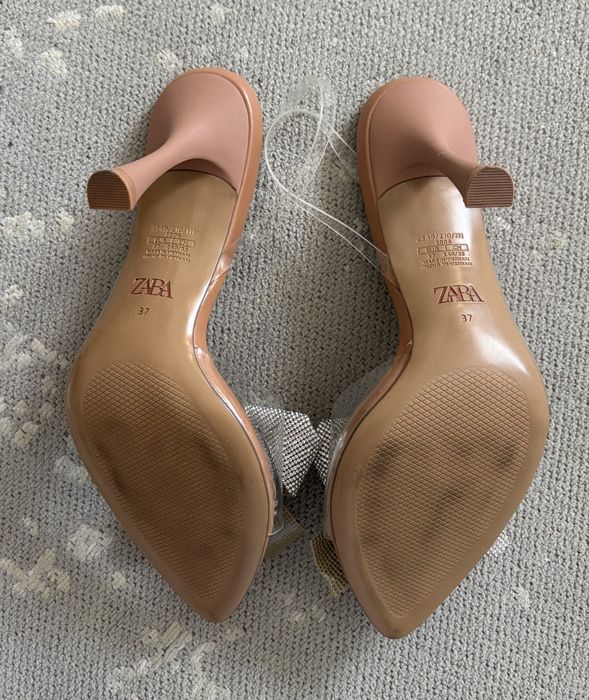 Босоніжки прозорі Zara