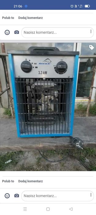 Nagrzewnica elektryczna 3.3kw