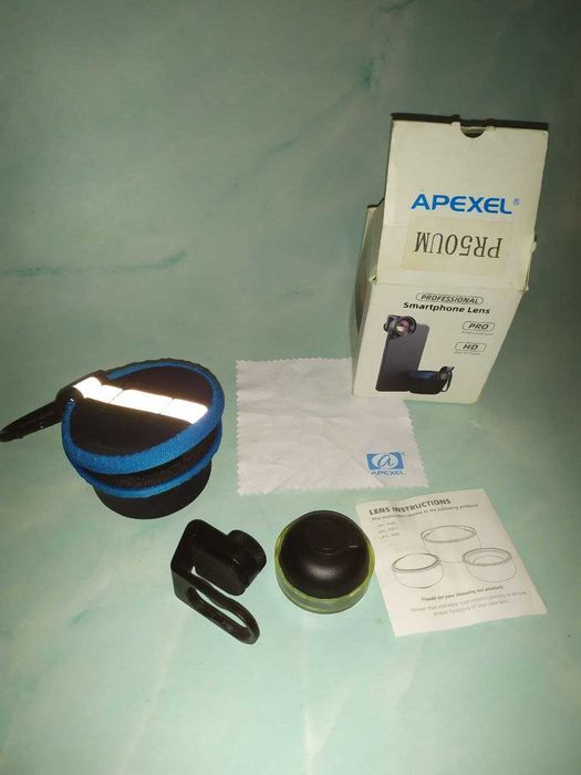 Макро объектив на телефон 50 мм Apexel APL-PR50UM