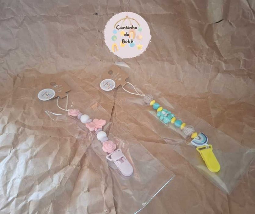 Acessórios em Silicone Personalizáveis para Bebés