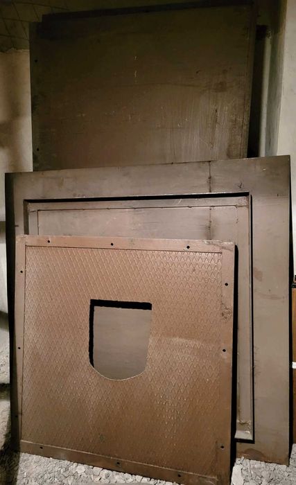 Літній душ / вуличний туалет / металева кабіна бокс для дачі, городу