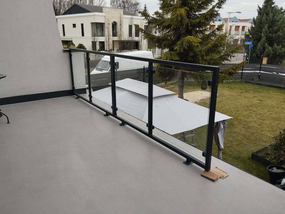 Balustrady balkonowe