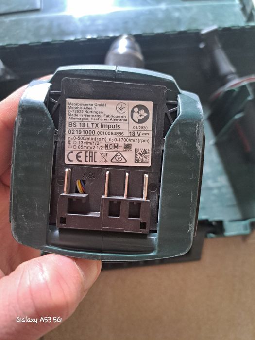 Metabo LTX полностью исправен.