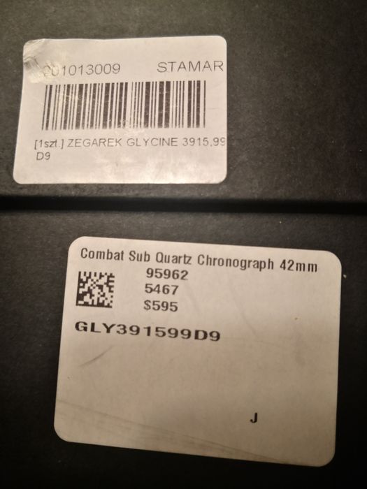 Glycine Combat Sub Quartz Chronograph 42mm