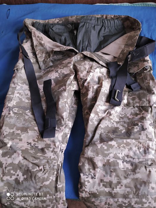 Брюки піксельні, ватні (зимні).