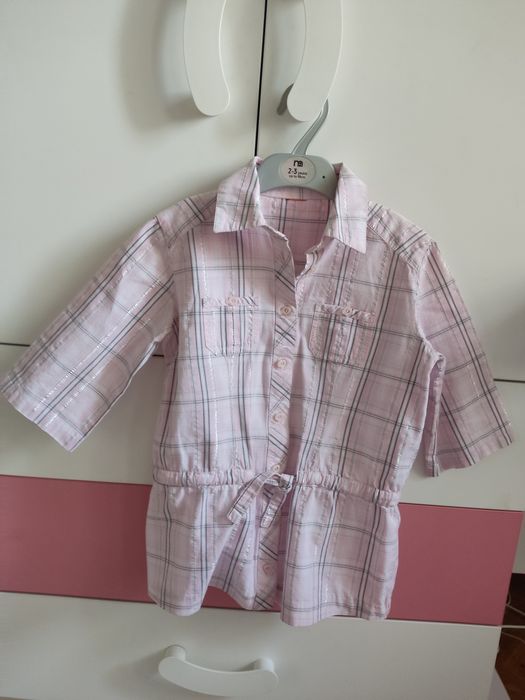 Блузка в школу, шкільна блуза, біла Zara, H&M  8-9 років
