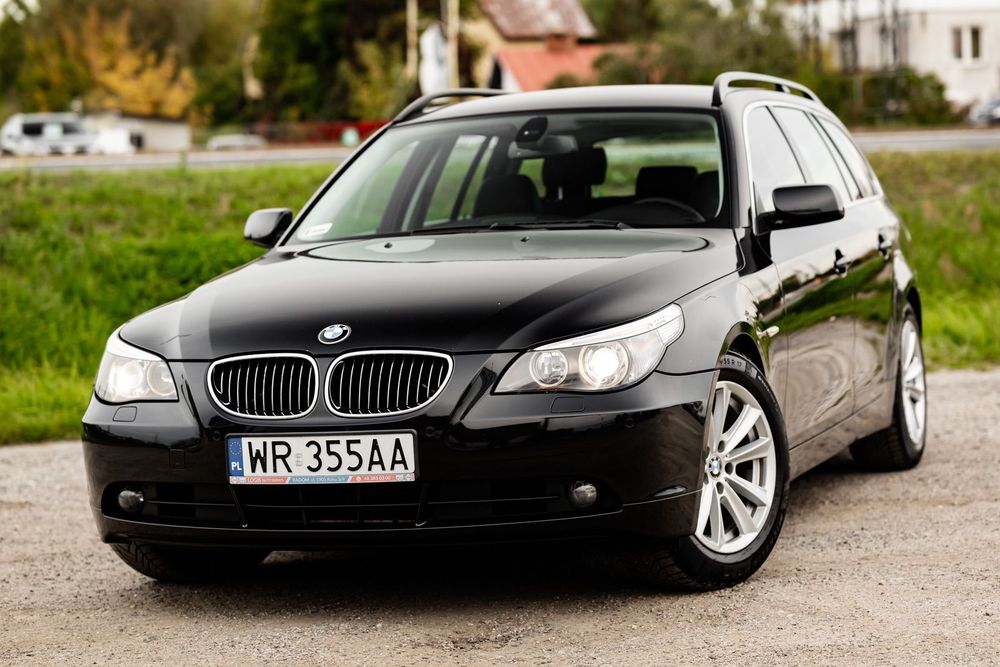 BMW Seria 5 3.0i LPG 258KM Xenon Ringi Skóra Navi Parktronic Grzane fotele