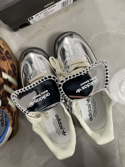 Кросівки adidas samba Wales Bonner pony leo silver adidas леопард