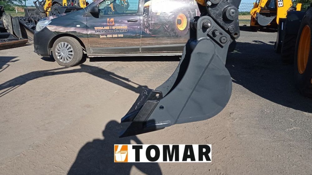 Nowa Łyżka Kopiąca 18 Cm Minikoparka JCB Koparka JCB 8014, 8016, 8018, 8020 JCB CAT CASE YANMAR