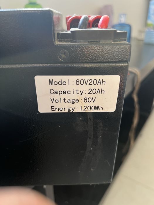 Bateria 60v20ah  escooter eletrica