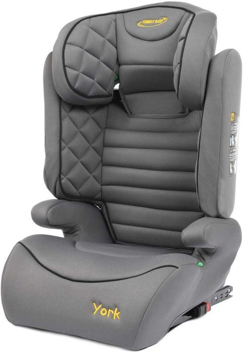 YORK i-SIZE Fotelik do auta ISOFIX 100-150cm R129 - tylko wysyłka