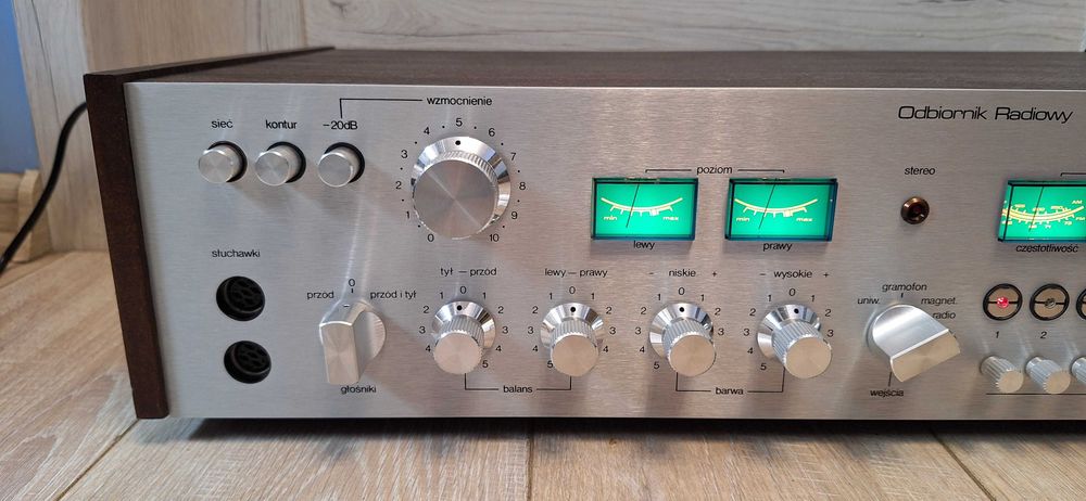 Unitra Amplituner Radmor 5102 Srebrny! 81 Rok ! PO SERWISIE ! OKAZJA !