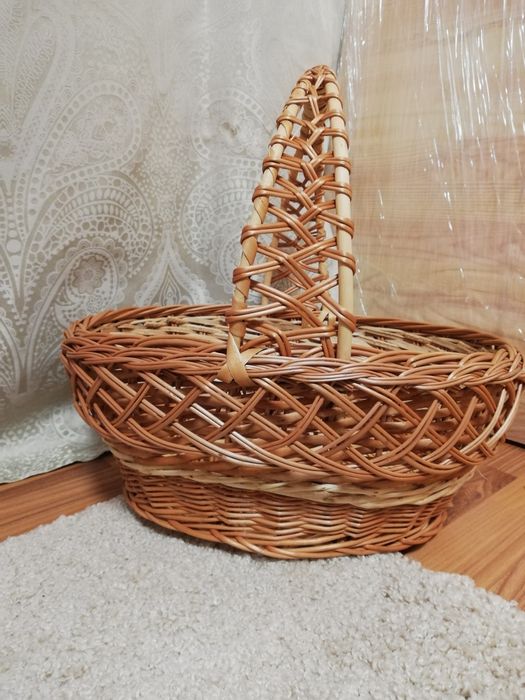 Корзини /кошики з натуральної лози