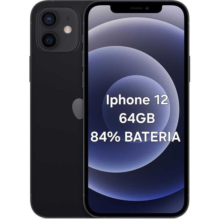 Iphone 12 64gb. 84% Bateria.