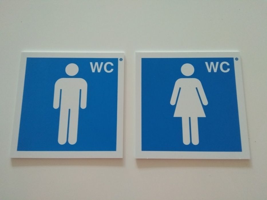 Placas Sinalização em PVC