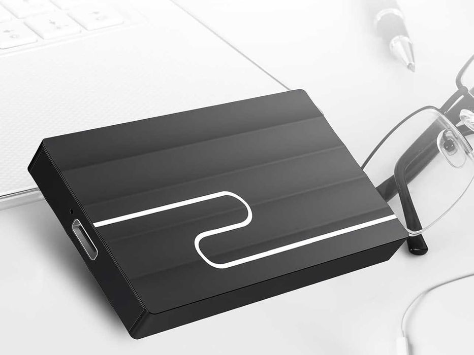 Zewnętrzny Dysk Twardy 2TB, 2,5", USB-C – Cienki i Przenośny