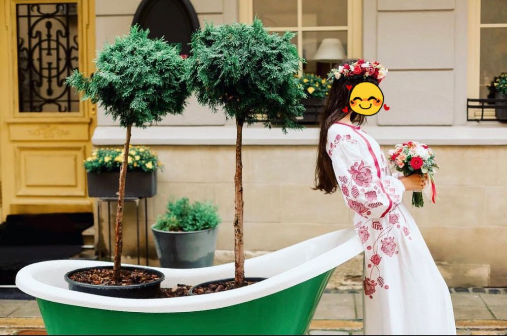 Сукня-вишиванка в українському стилі