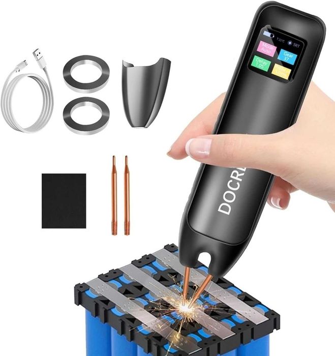 Zgrzewarka punktowa do akumulatorów litowych DOCREATE 18650 DIY