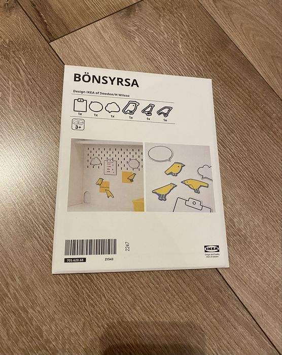 Bonsyrsa Ikea magnesy na lodówkę tablicę nowe nowy