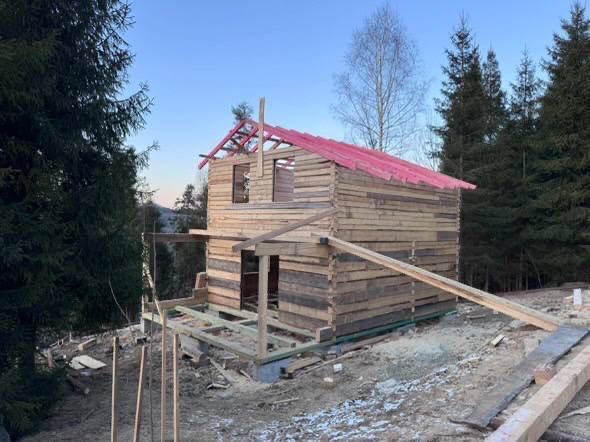 Продаж будинку з брусу 90 кв.м у Карпатах