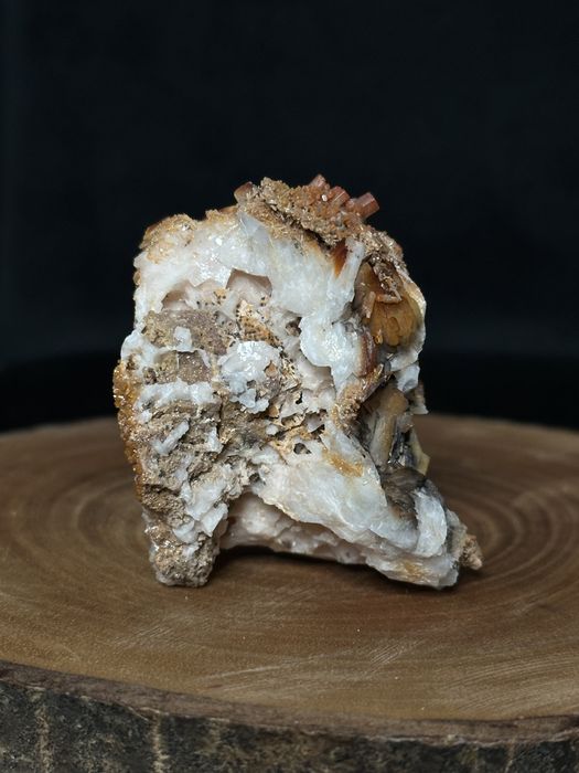 Wanadynit, baryt - Maroko