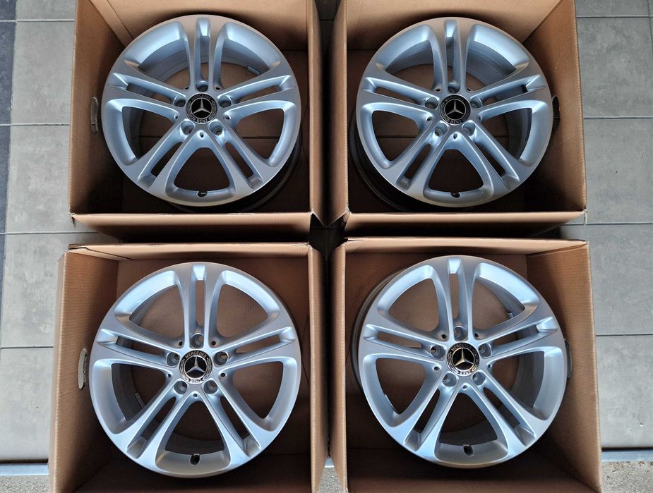 Alufelgi 17 Mercedes Oryginalne ! A B C CLA GLA Vito Viano 5x112 800#