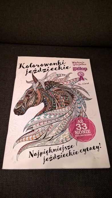 Kolorowanki jeździeckie Gallop 1/2016 (nowe)