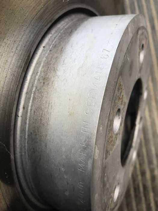 Тормозные диски Zimmerman Bmw E60 3.0Xd 4x4