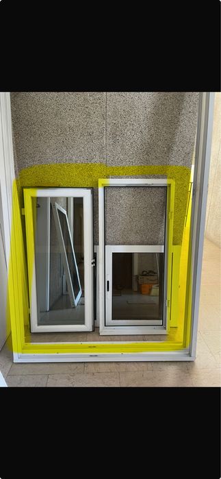 Vendo janela fixa + aro 53cm X 1,145cm