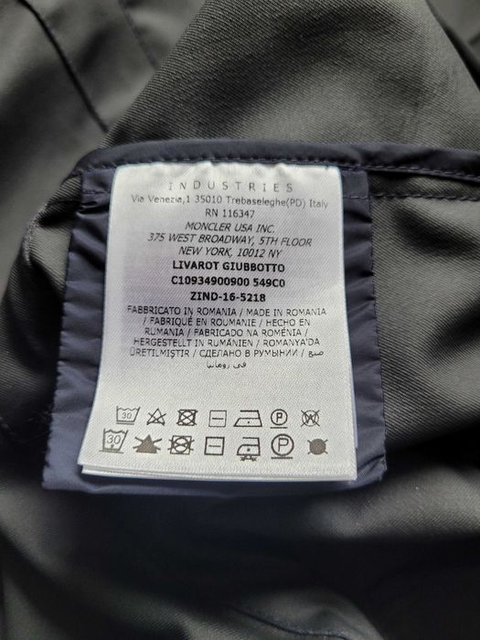 Moncler damski płaszcz przejściowy wiosna/jesień rozmiar XL