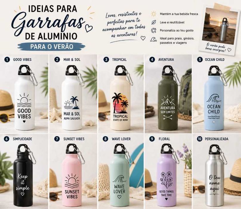 Venda de artigos personalizados