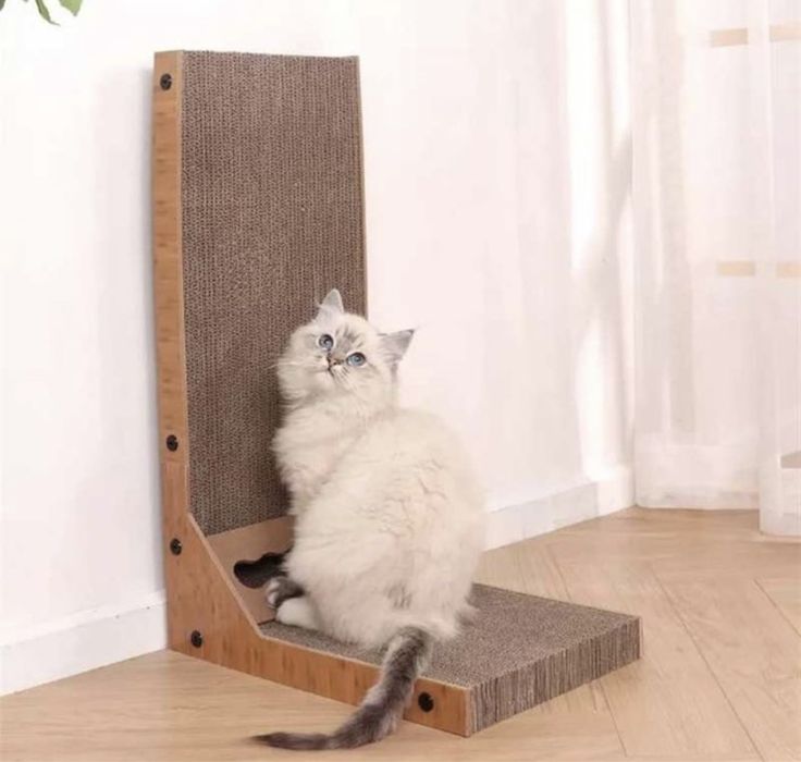 Стінка дряпка для кота лежанка Кігтеточка Царапака для котика