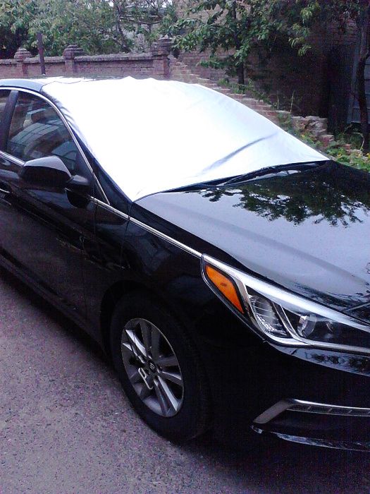 Накидка на лобове скло  від  сонця та снігу "літо - зима "