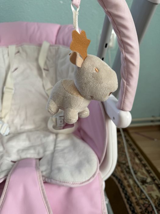 Стільчик-гойдалка 3в1 Carrello Cascata-Шедевр для малечі