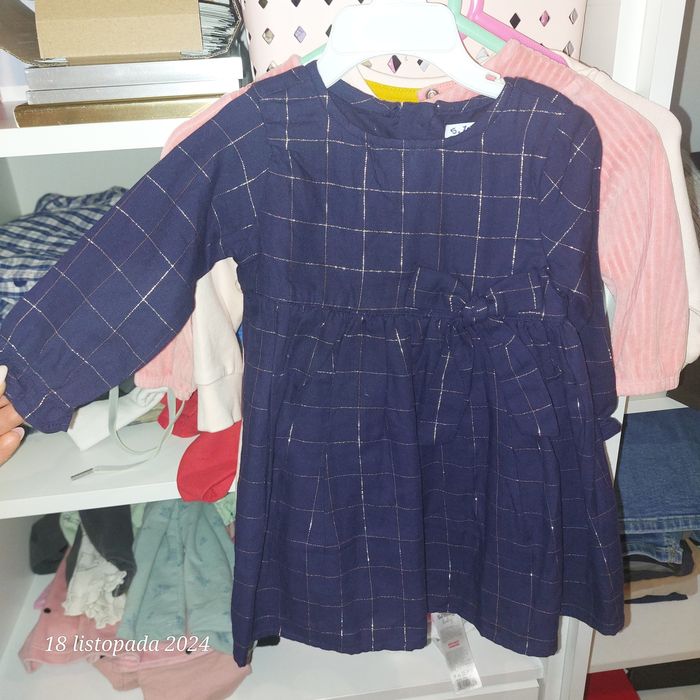 5 sukienek rozmiar 80